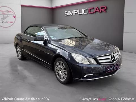 Mercedes Classe E Cabriolet 200 CGI BlueEfficiency Executive — Paris (75017)