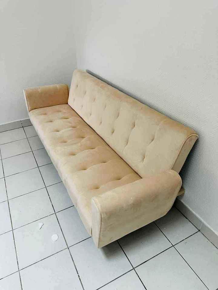 canape convertible 3 place elif blanc — photo 2
