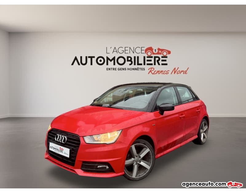 Audi A1 Sportback 1.0 TFSI 95CH ULTRA S LINE Rouge 2018 à Rennes Nord — 13 990 €
