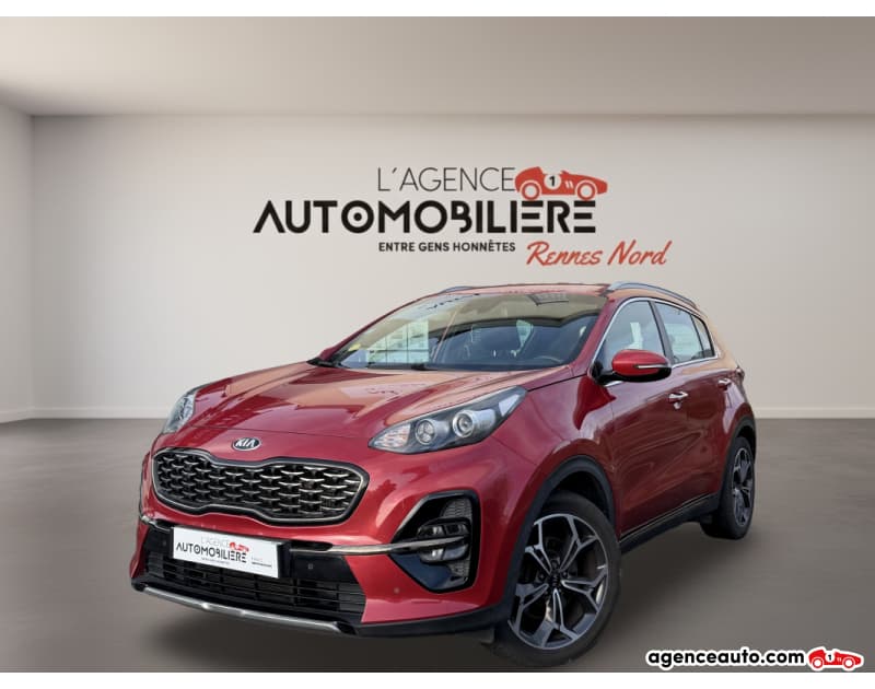 Kia Sportage 1.6 CRDi 136 ISG 4x2 BVM6 GT Line Rouge 2018 à Rennes Nord — 13 990 €