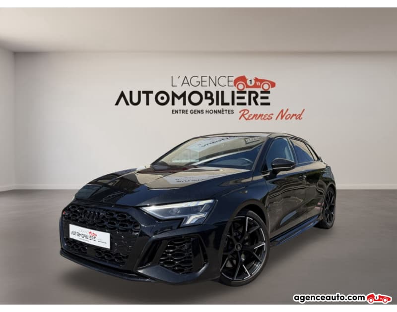 Audi RS3 sportback 2.5 TFSI 400 S tronic 7 Quattro Noir 2023 à Rennes Nord — 64 990 €