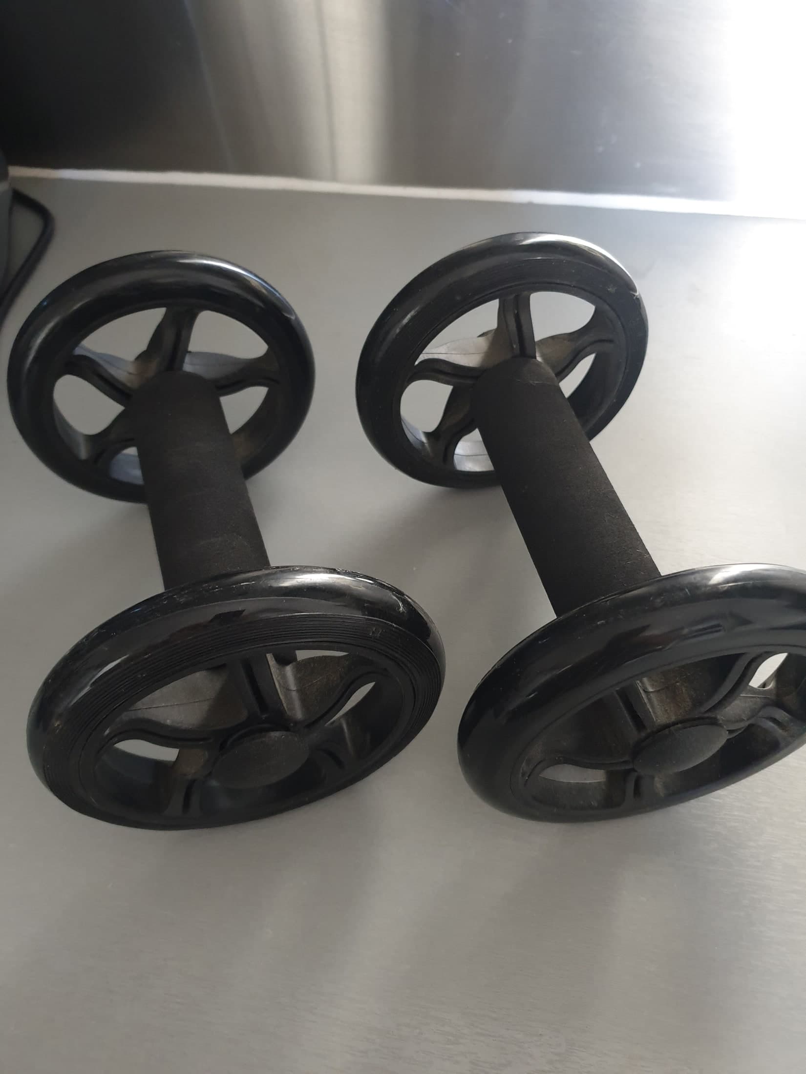 1 paires de roulettes de fitness — photo 3