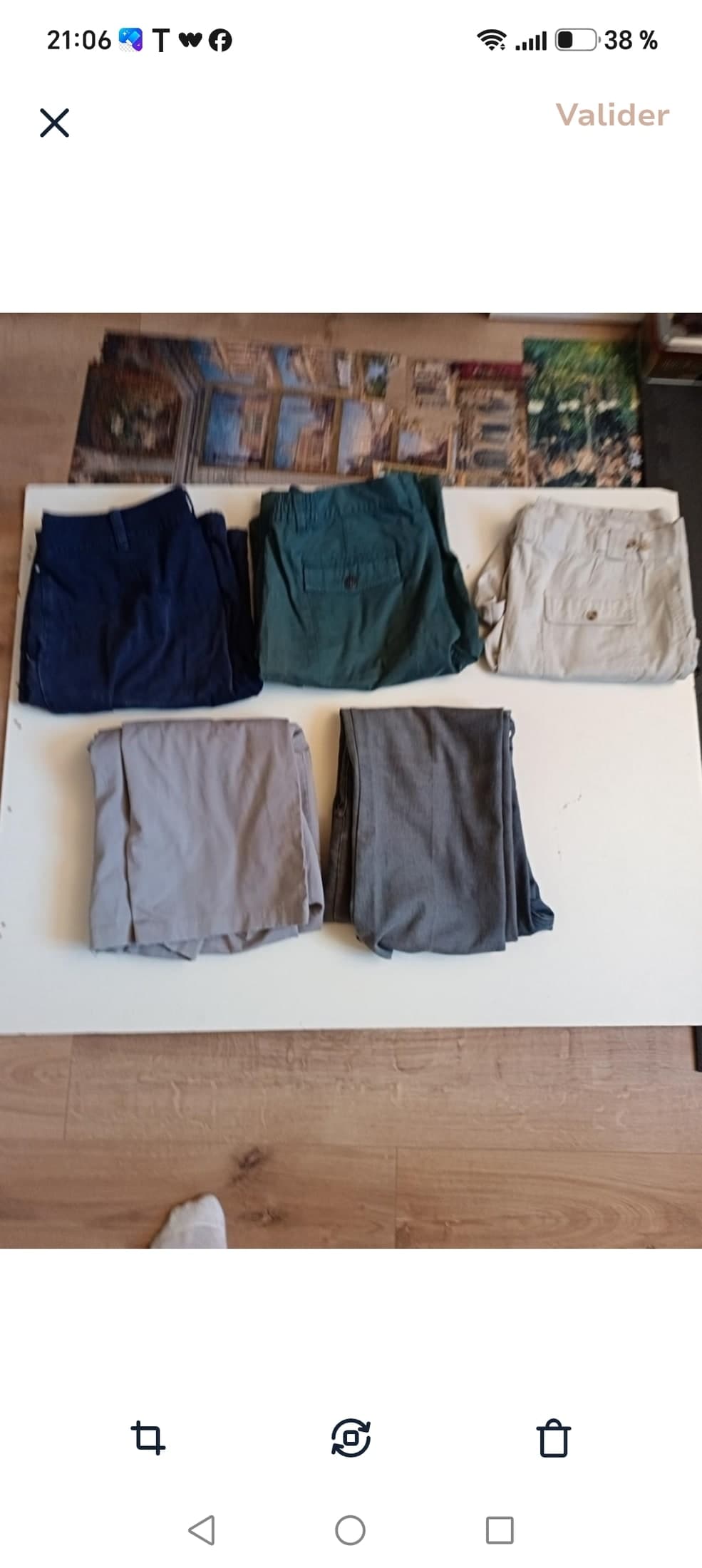 Lot 5 vêtements homme – tailles 44 à Corbeil-Essonnes — 10 €