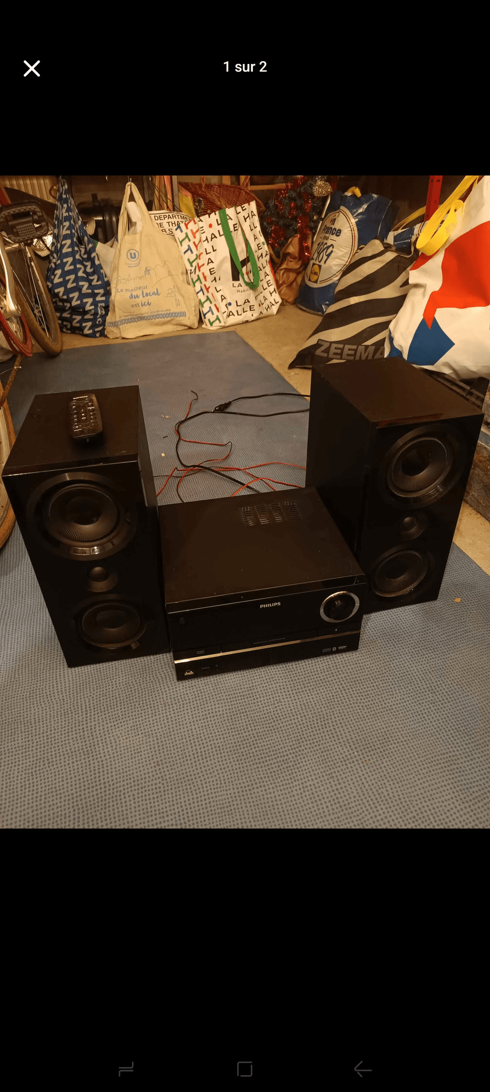 Enceintes audio à Nice — 100 €