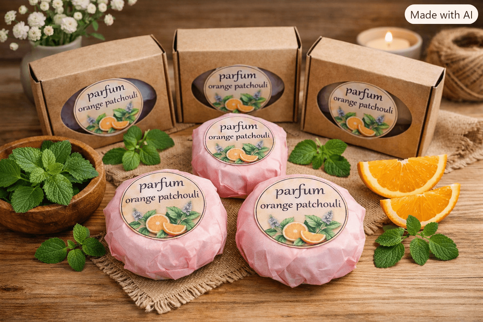 savon artisanal à vaudreching — 3 €