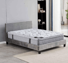 140x190 lit sommier avec matela à Clignancourt 75018 Paris — 320 €