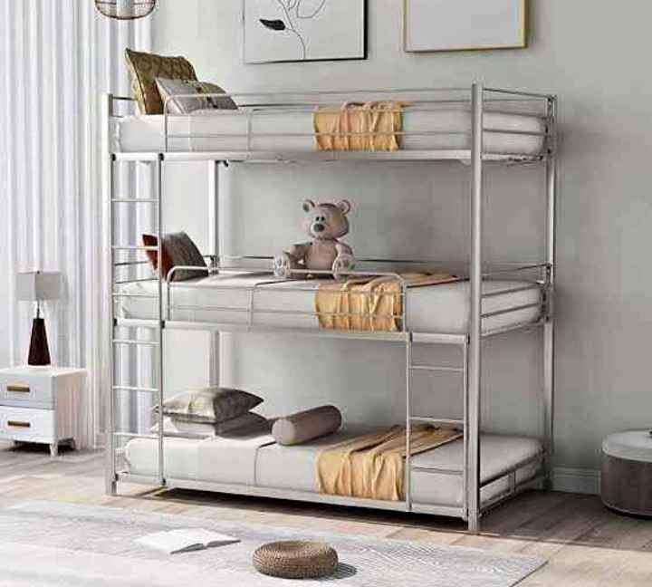 1+1+1 lit superpose avec 3 matelas — photo 3