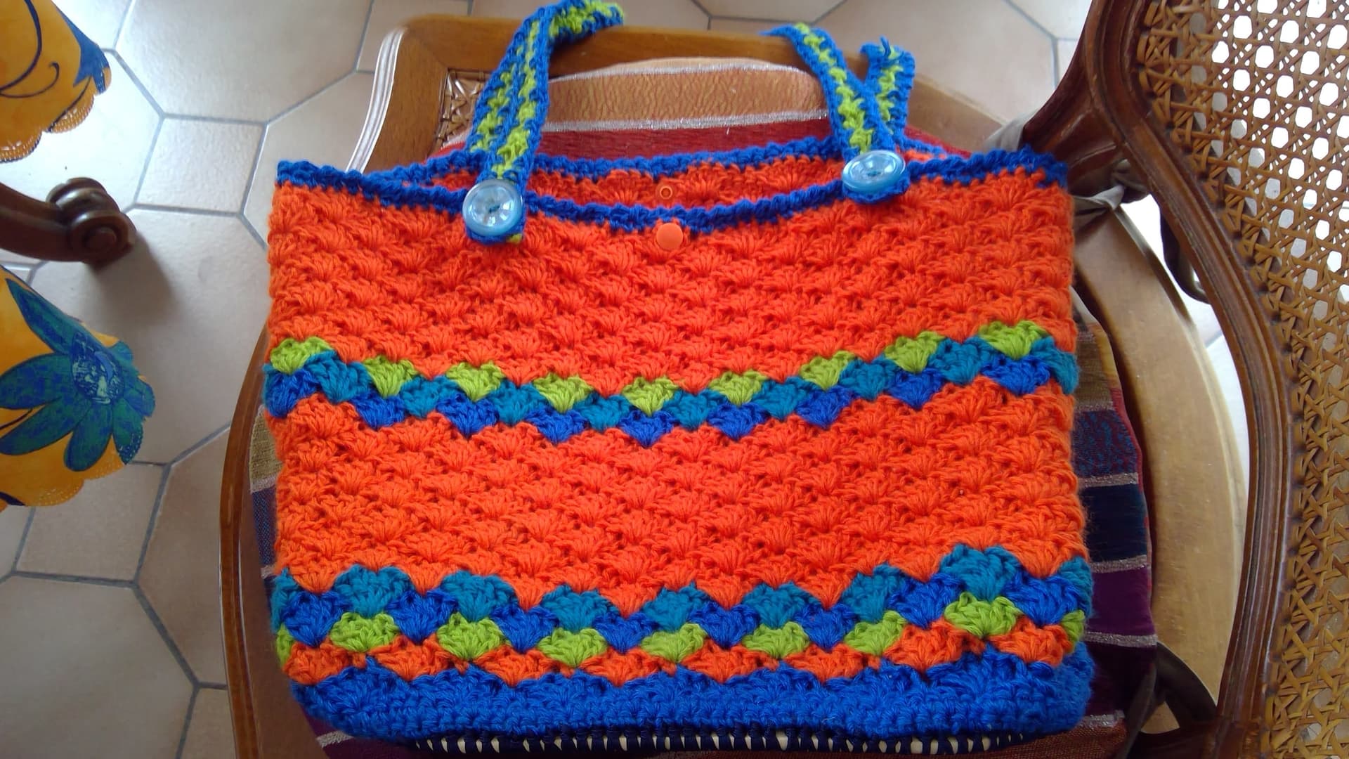 Sac fait main au crochet — photo 3