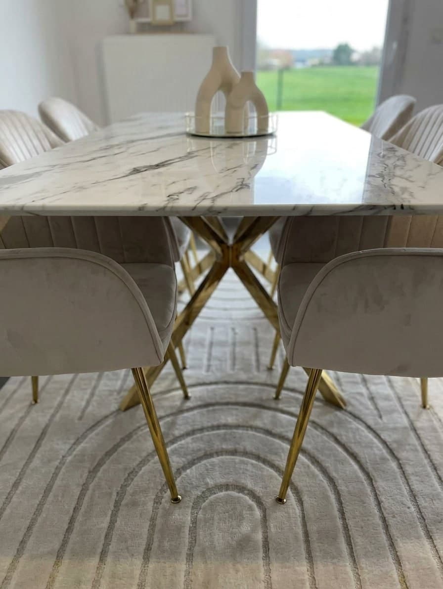 Table à Manger avec 6 Chaises – Ensemble Salle à Manger — photo 3