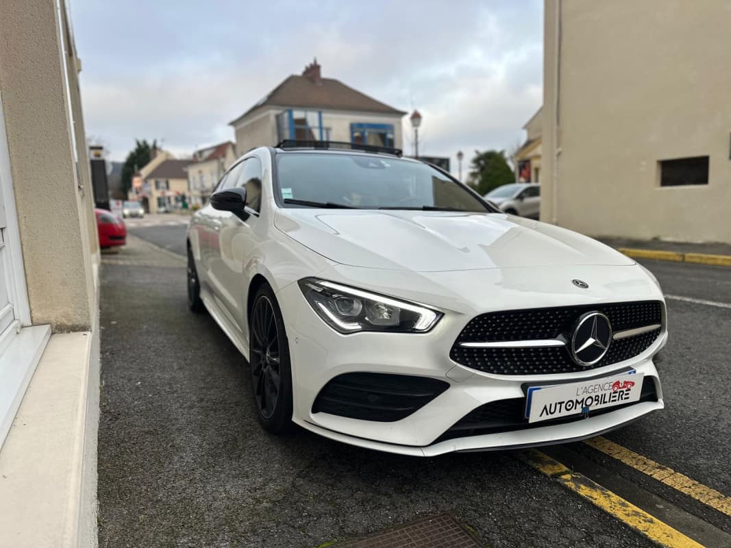 Mercedes Classe CLA II SHOOTING BRAKE 200 AMG LINE 7G-DCT Blanc 2020 — photo 3