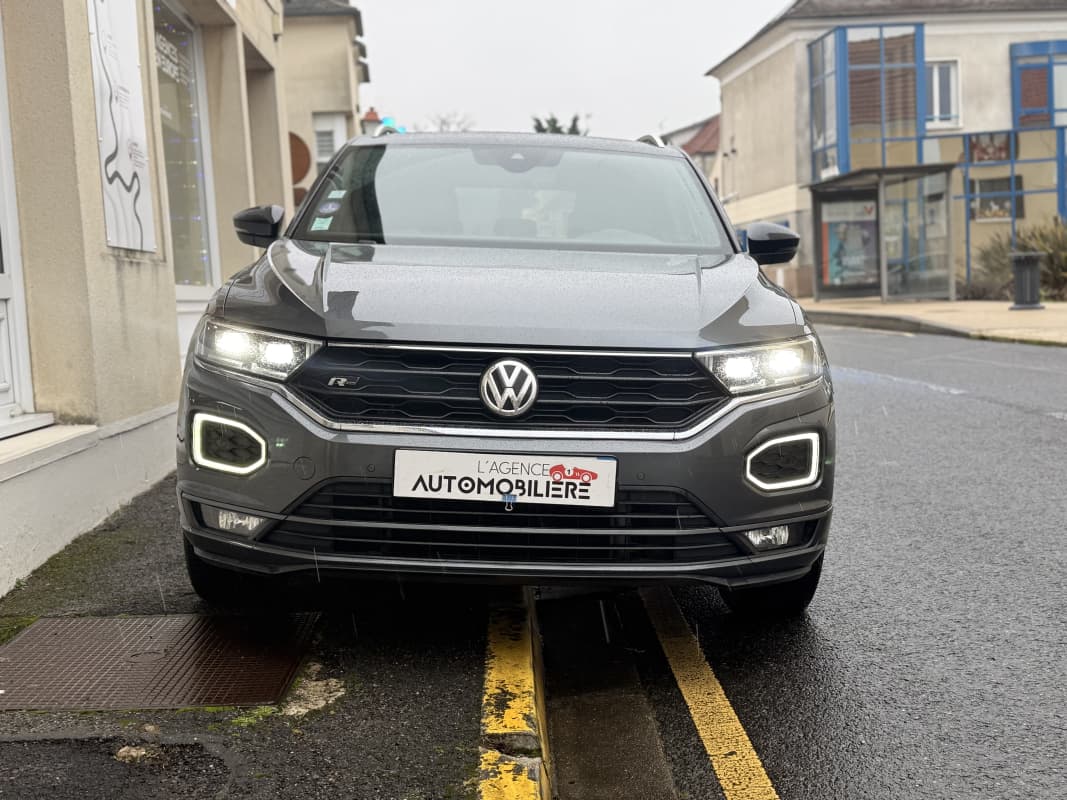 Volkswagen T-roc 1.5 TSI EVO 150ch R-Line DSG7+Options Gris 2020 — photo 2