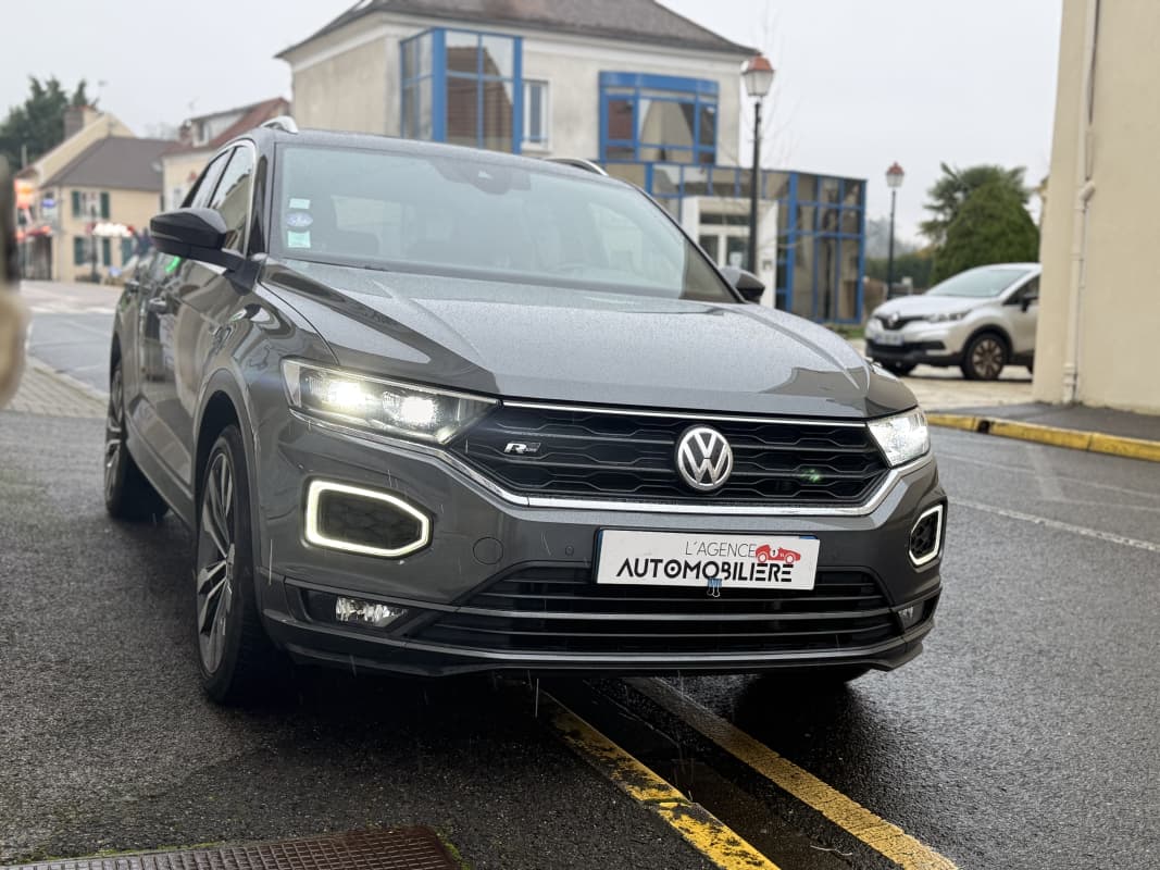 Volkswagen T-roc 1.5 TSI EVO 150ch R-Line DSG7+Options Gris 2020 — photo 3
