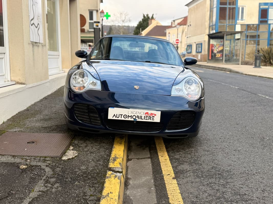 Porsche 911 996 Carrera Cabriolet 3.4 1998 - Bleu - 122990 km — photo 3