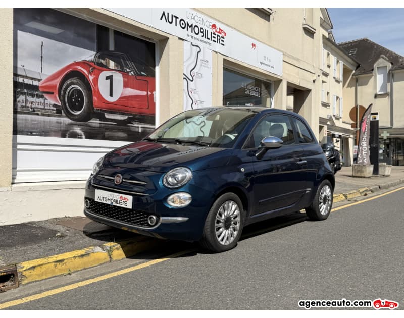 Fiat 500 II 1.2 8V 69 Ch S&S LOUNGE+Toit Pano Blanc 2020 à La Croix Verte — 9 990 €